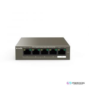 Tenda 5 Ports Gigabit -4-63W PoE